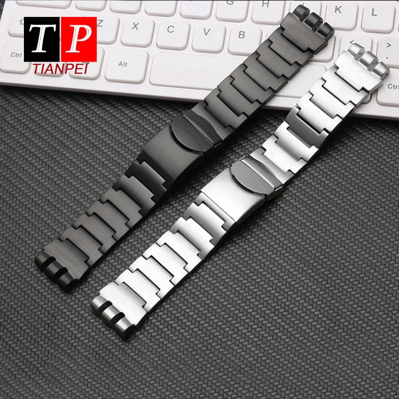 23mm stainless steel watch bracelet