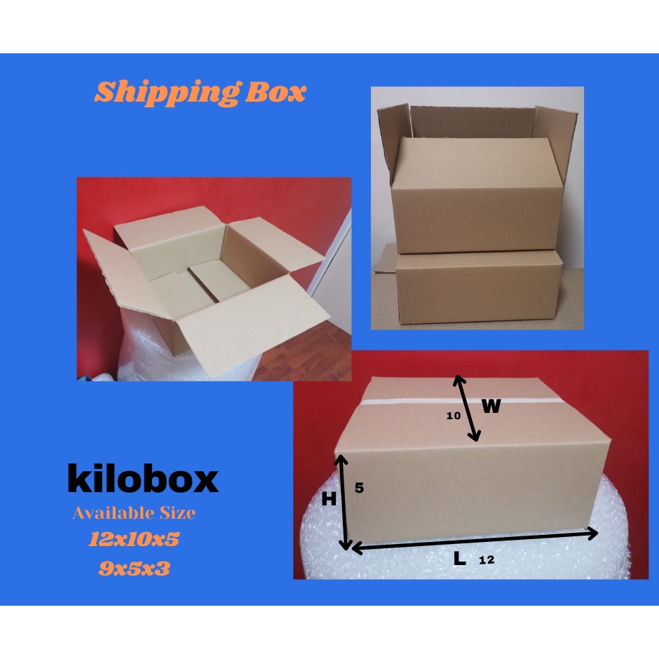 NEW BOX PLAIN/LBC BOX/J&T BOX/Shipping Box/12x10x5/9x5x3/Corrugated Box