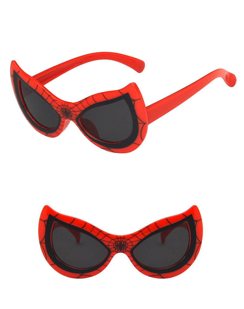 Spiderman Children's Sunglasses New Anti-ultraviolet Kid Sunglasses Fashion Baby Cartoon Personality Style