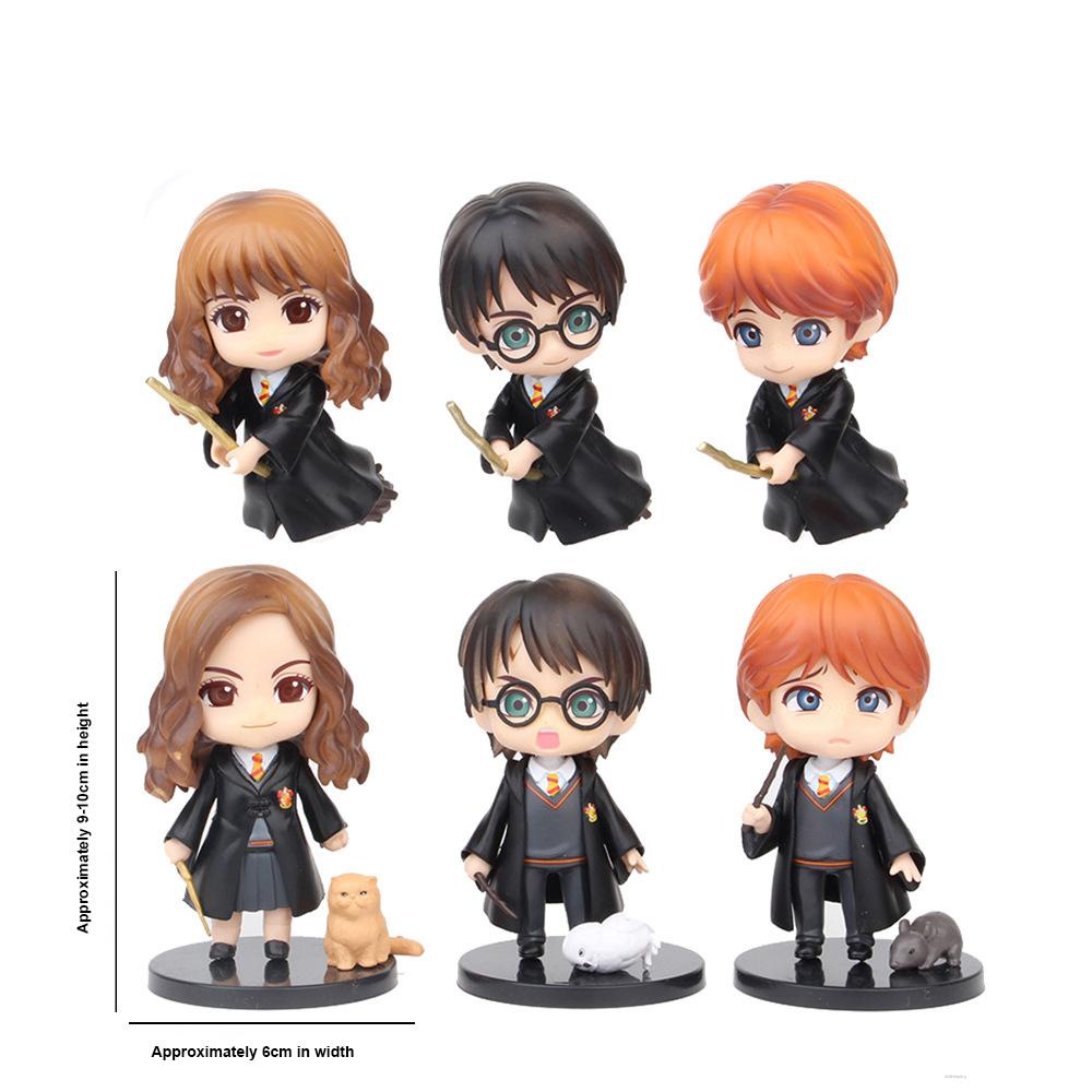 Q Version 6 Harry Potter Cartoon Character Dolls Hand-made Ornaments  Children's Toys Car Ornaments Model Dolls  | Shopee Philippines