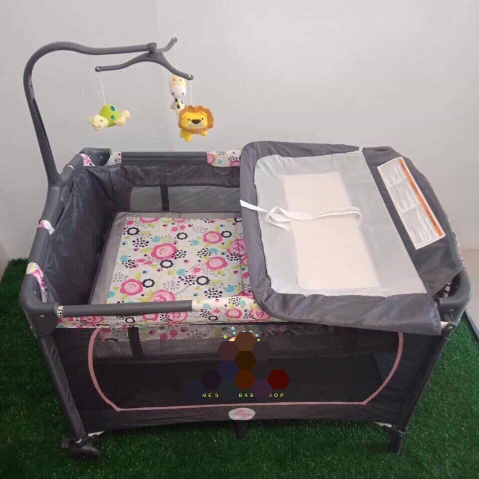 Multifunctional Baby Crib Playpen Infant Cradle Kuna with Mosquito Net ...