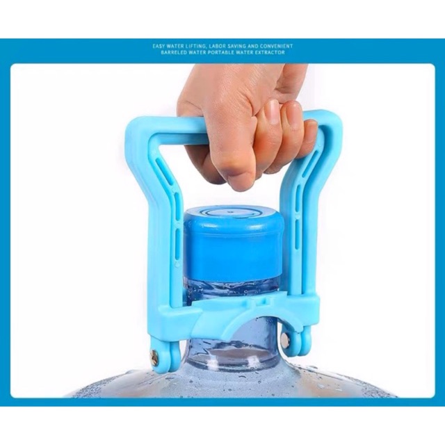 Round Blue Handle Lifter Holder for Gallon Water Container Shopee