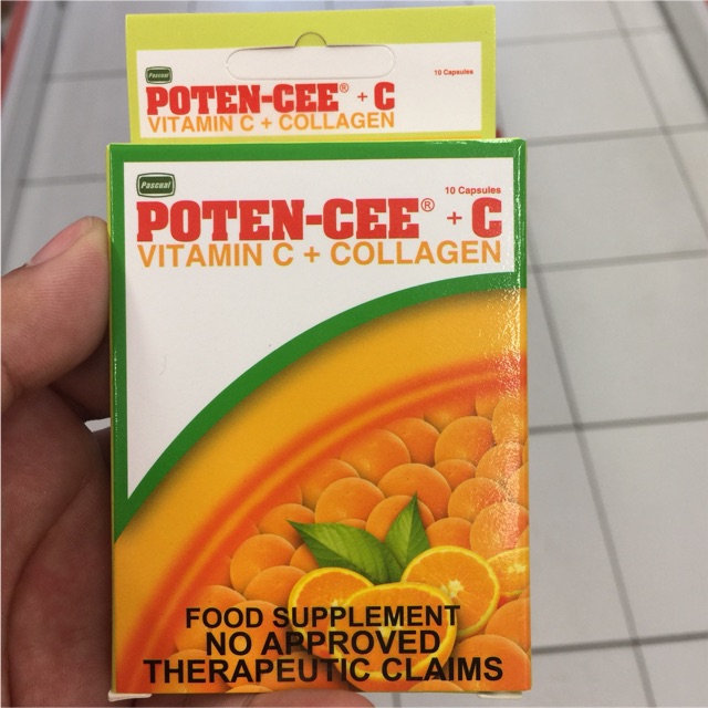 Vitamin C + Collagen (Potencee + C), 10pcs capsule
