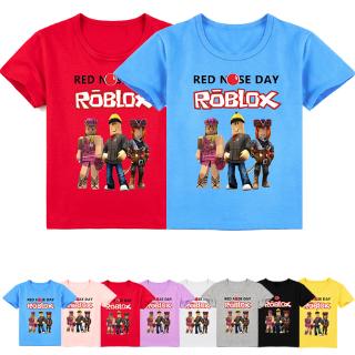 Roblox Boys Cartoon Fashion Short Sleeve T Shirt Y 053 Shopee Philippines - roblox 096 shirt