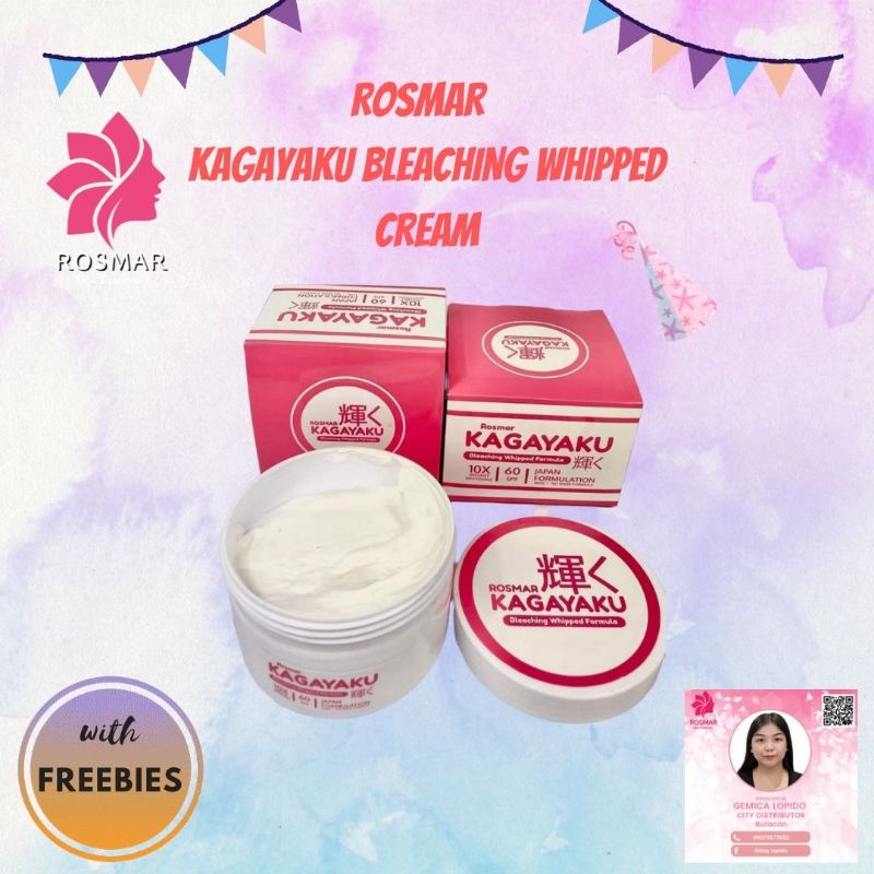 KAGAYAKU BLEACHING WHIPPED CREAM 300G (NO RINSE FORMULA) Shopee