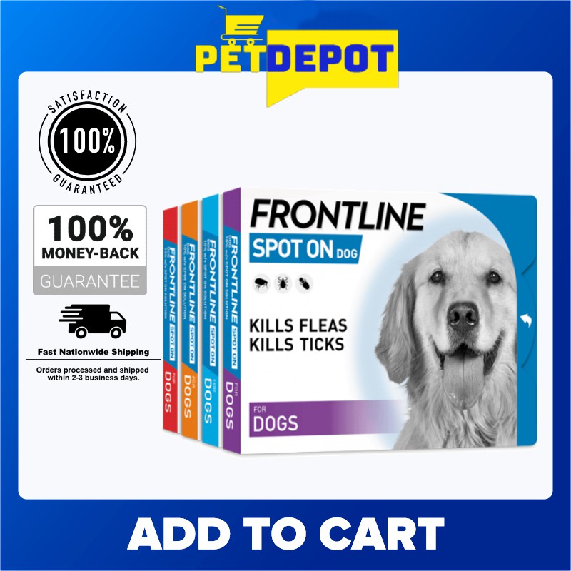 [TOP SELLING] Promo Frontline Plus SpotOn kills fleas & ticks Pet Anti