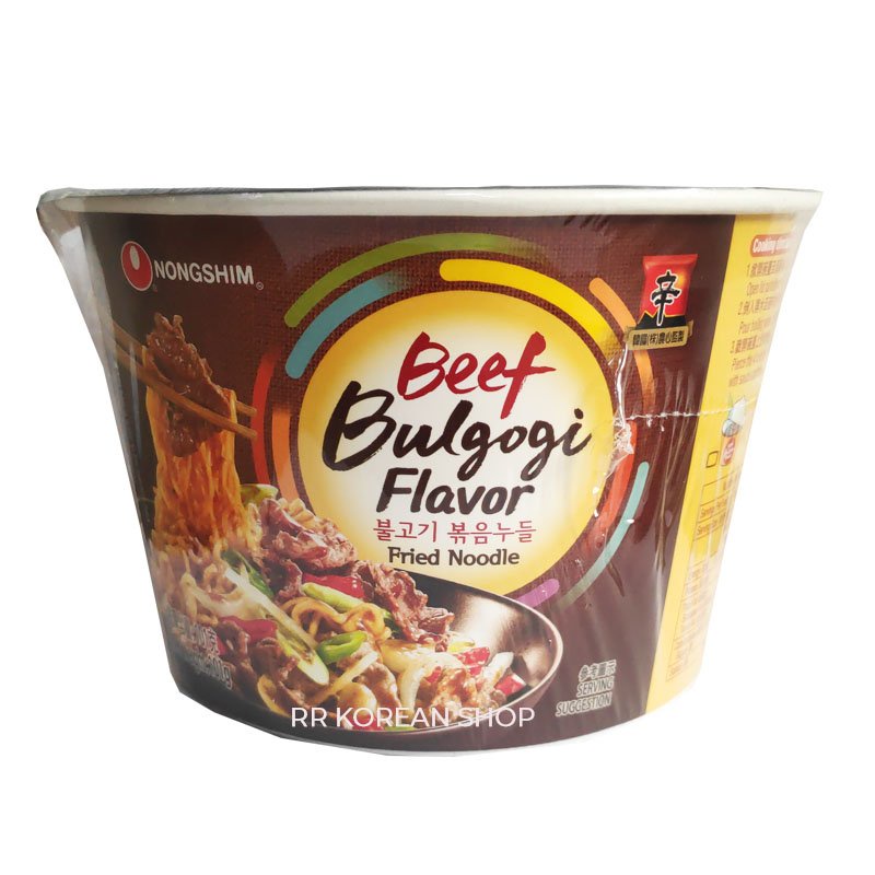 Nongshim Beef Bulgogi Fried Noodle Big Bowl 101g Shopee Philippines