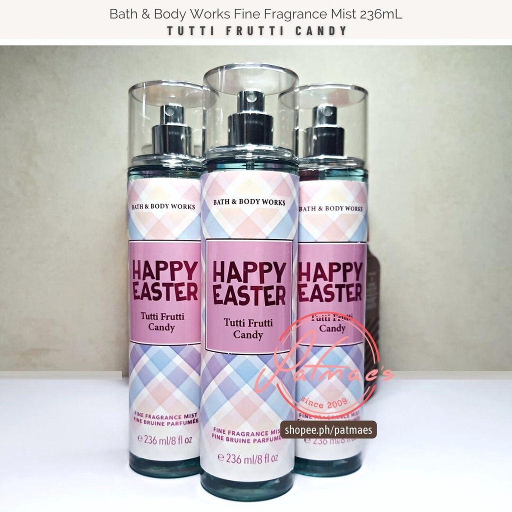 Bath and Body Works Fragrance Mist Tutti Frutti Candy 236mL (sold each