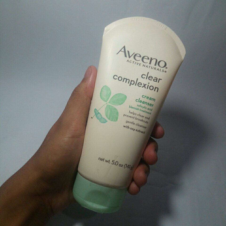 AVEENO Cream Cleanser for Acne Prone Skin, 141 g Shopee Philippines