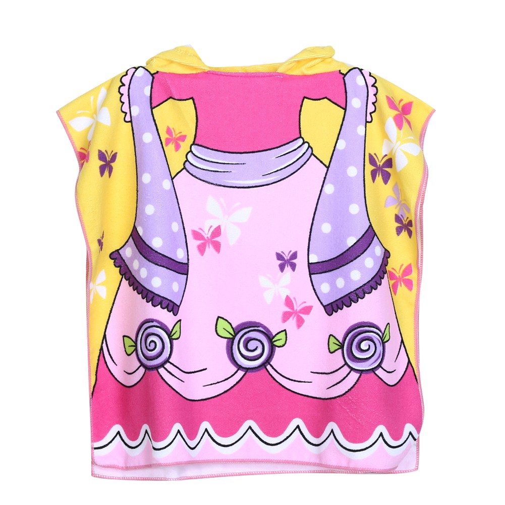 baby girl beach towel