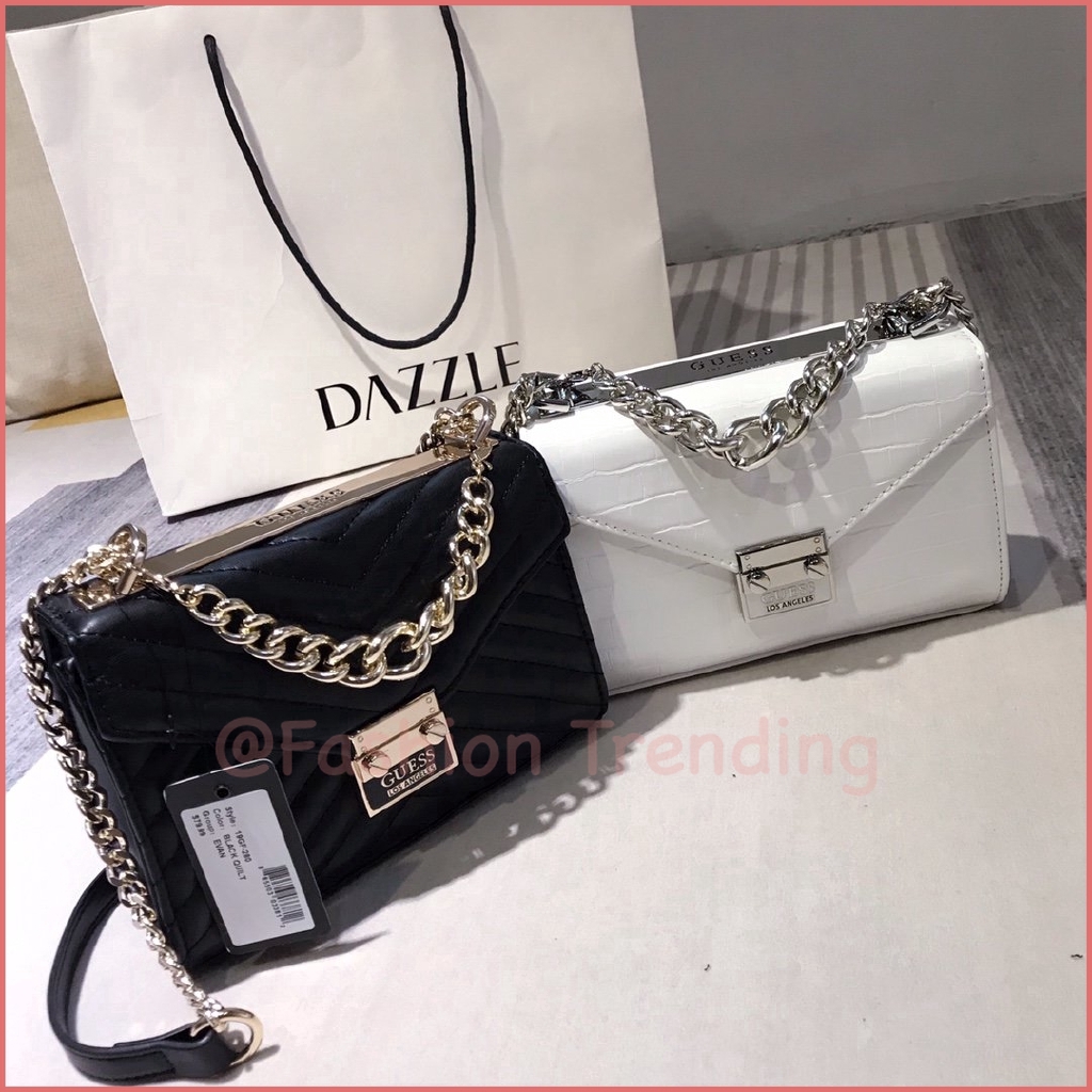 guess croc shoulder bag