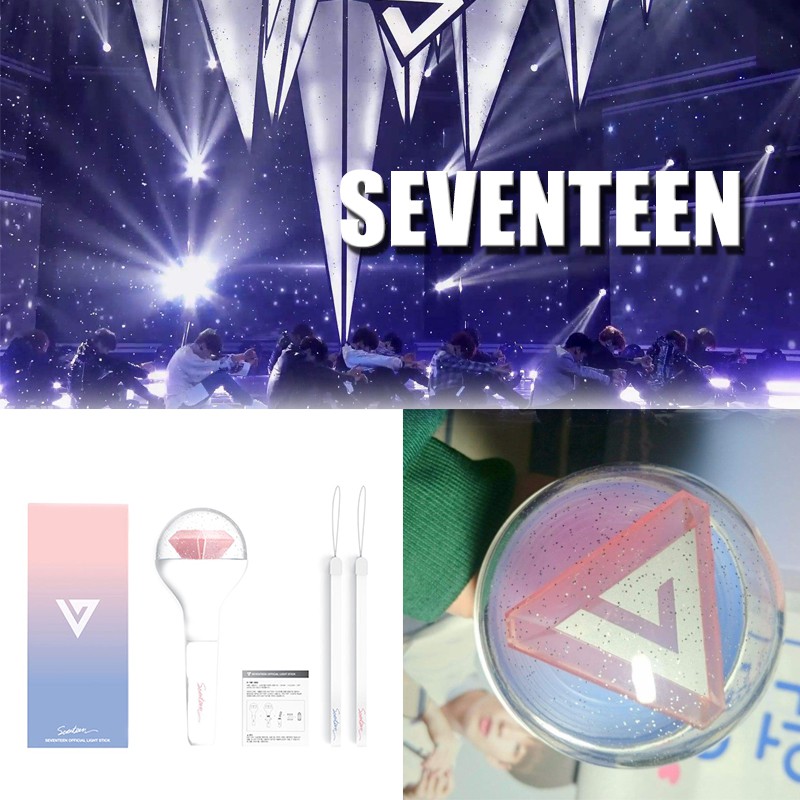 Kpop Seventeen 17 Flashlight Abs Carat Bong Concert Light Stick