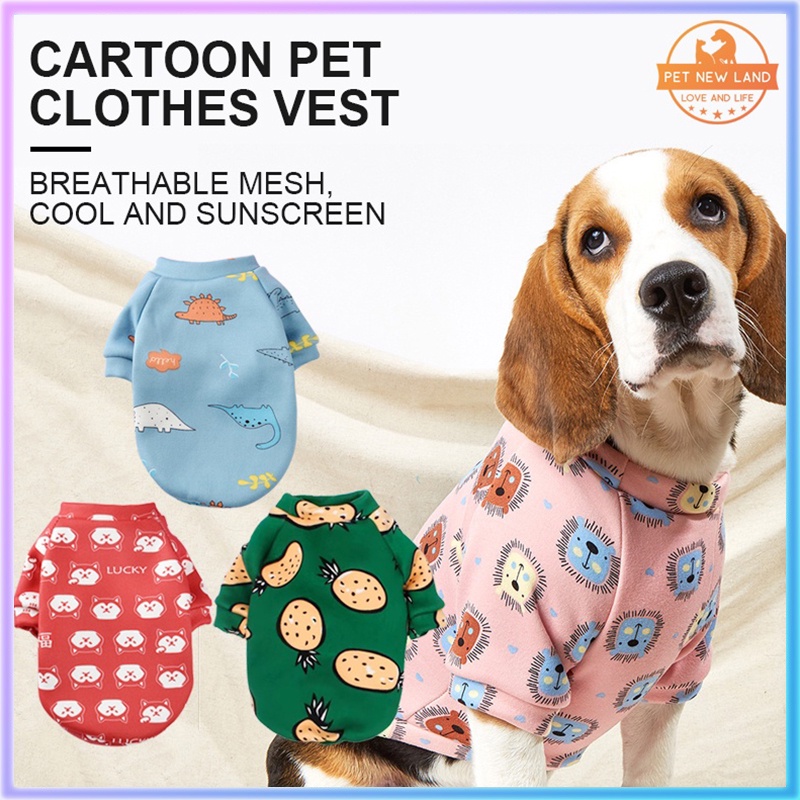 Dog/cat fashion vest clothes Pet Tshirt clothing fashion new puppy