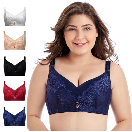 Plus Size Full Coverage Comfortable Bra For Women Full Cup