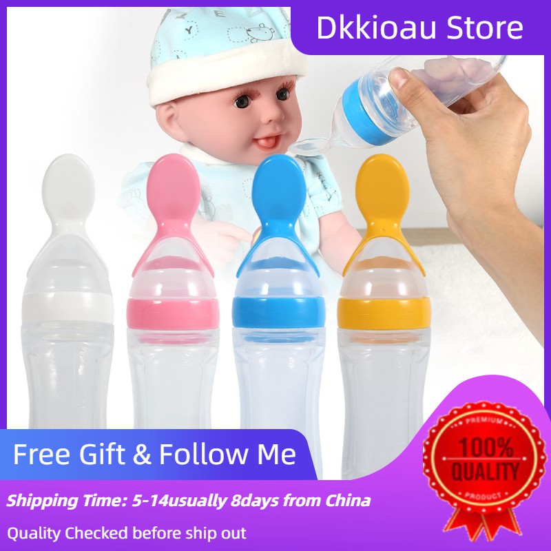 bottle with spoon