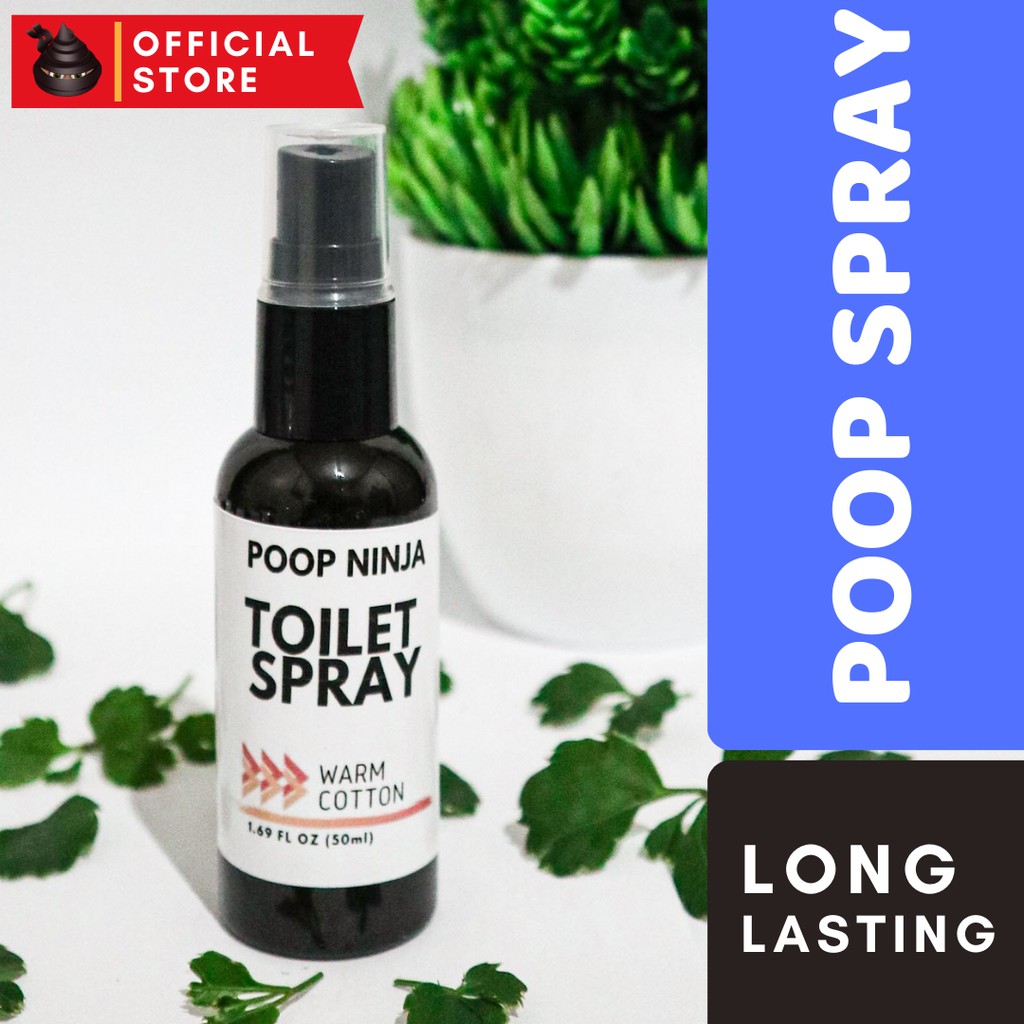 Poop Spray Odor Buster Poop Ninja Poo Spray Toilet Deodorizer