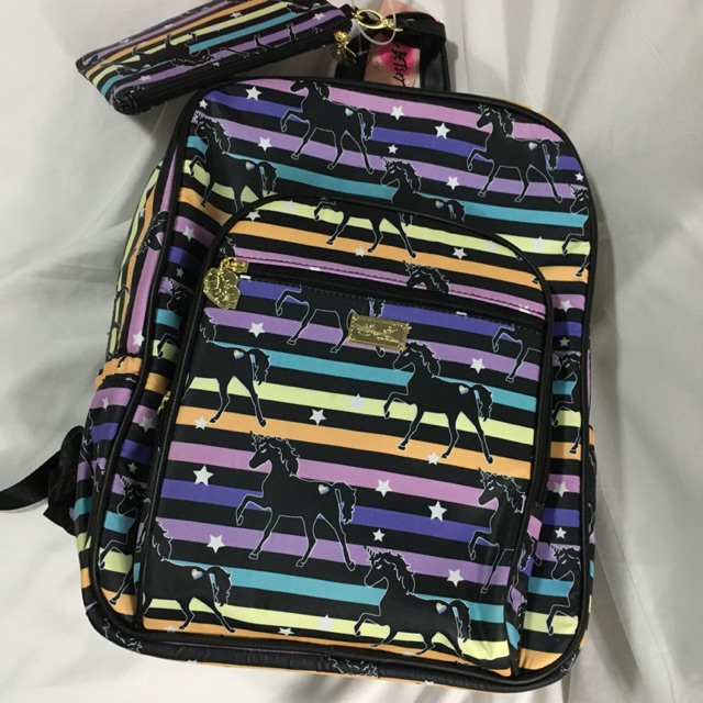AUTHENTIC BETSEY JOHNSON Rainbow Backpack Shopee Philippines