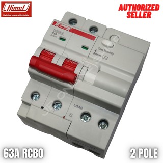 Himel Residual Current Operated Circuit Breaker 63A 2 Pole (RCBO ...