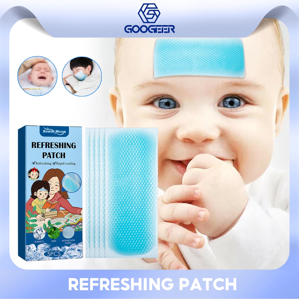 South Moon Baby Fever Cooling Stickers Cooling Pad Heat stroke