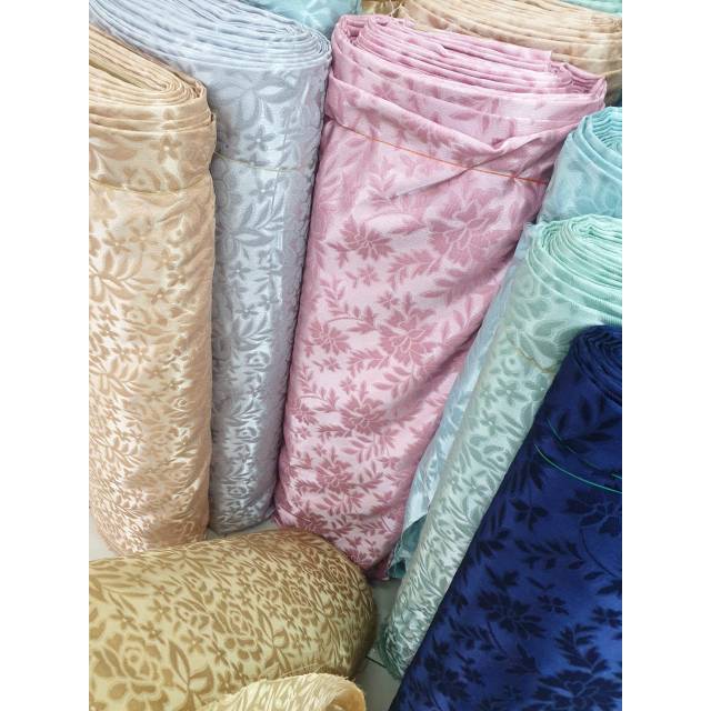 Jaguar Jaguart Jacquard Satin New Motif For Premium Bridal Meter Fabric Shopee Philippines