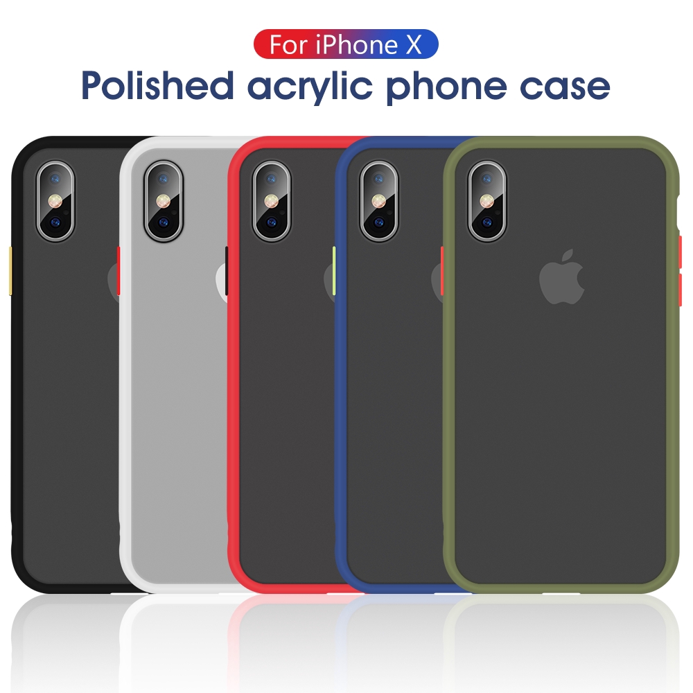 Acrylic Phone Case For Iphone Xr Xs X 10 Xs Max Shockproof Cover For Iphone 11 Pro Max 11pro Fundas Shopee Philippines