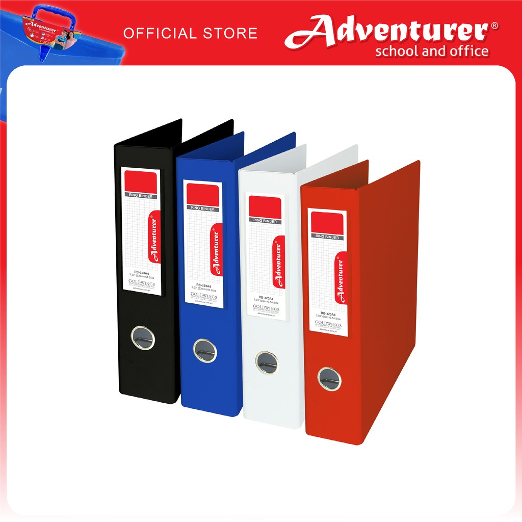 Adventurer Ring Binder, 3-Ring Binder, 2.0