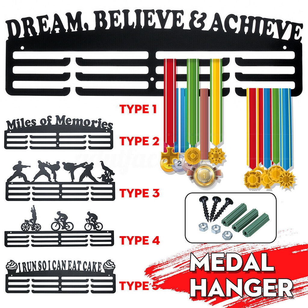 Medal Display Stand Triathlon Medal Display Stand Acrylic Medal Rack