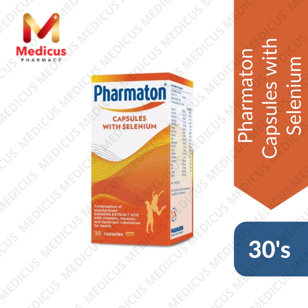 2026] Pharmaton Capsules with Selenium 3 00's