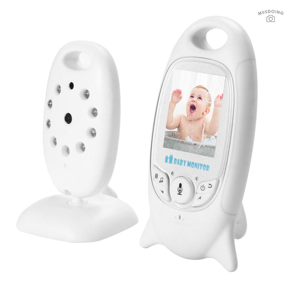 ღ 2 4g Wireless Baby Monitor Camera Hd Video Digital Cam Ir Night Vision With 2 0 Inch Lcd Screen Su Shopee Philippines