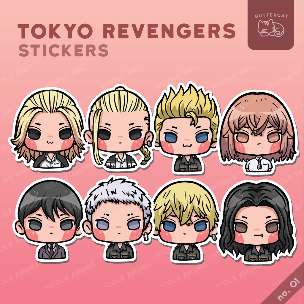 Tokyo Revengers Stickers Anime Stickers Cute Stickers