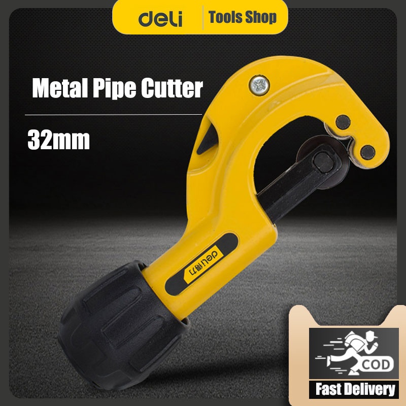 Deli Metal Pipe Cutter Hand Held 32mm Steel Tubing Cutter For Copper