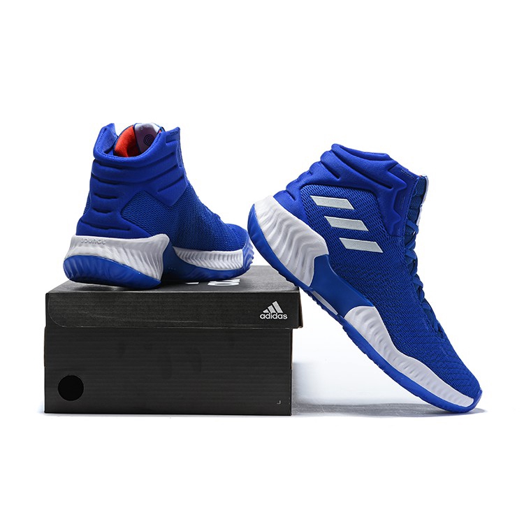 adidas bounce blue shoes