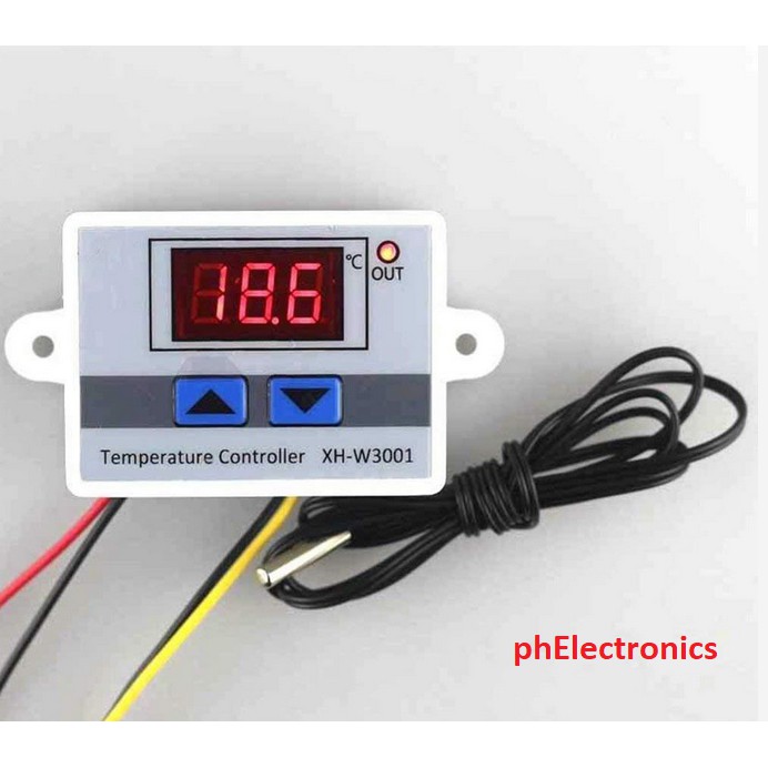XHW3001 Digital Thermostat for Incubator Use 220V 12V W3001 XH W3001