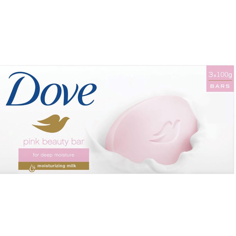 Dove Bar Soap Pink Beauty 3x90g Shopee Philippines