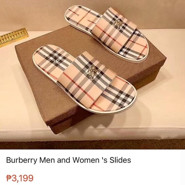 burberry slides sale