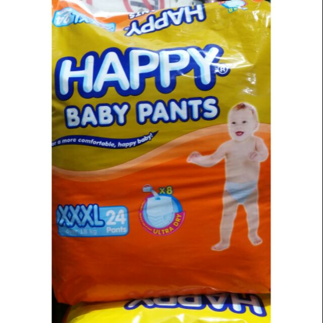 happy diaper xxxl