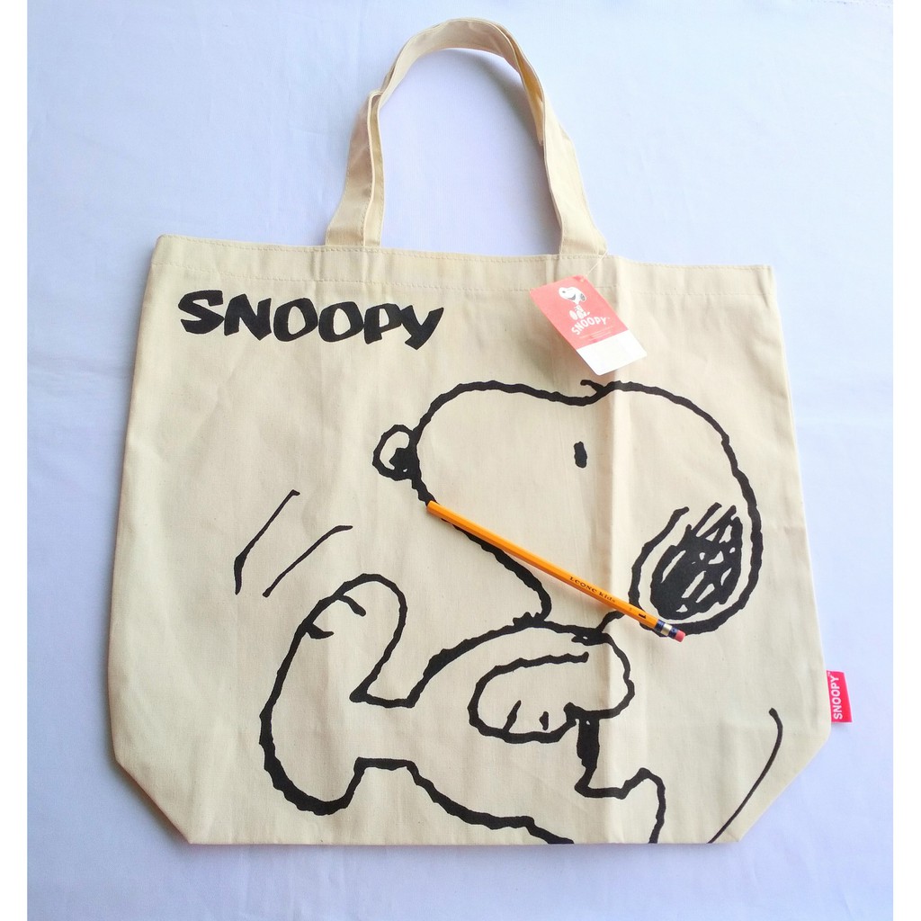snoopy beach bag