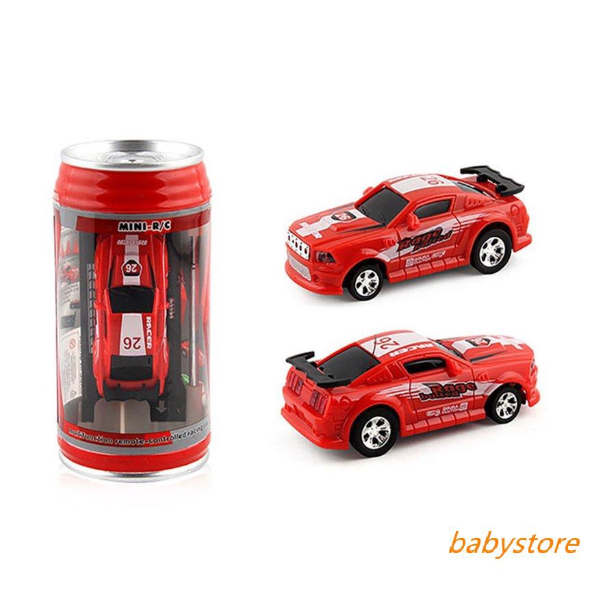 mini rc cars in a can
