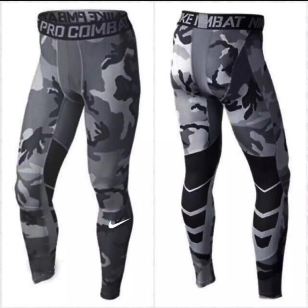 nike pro camo tights