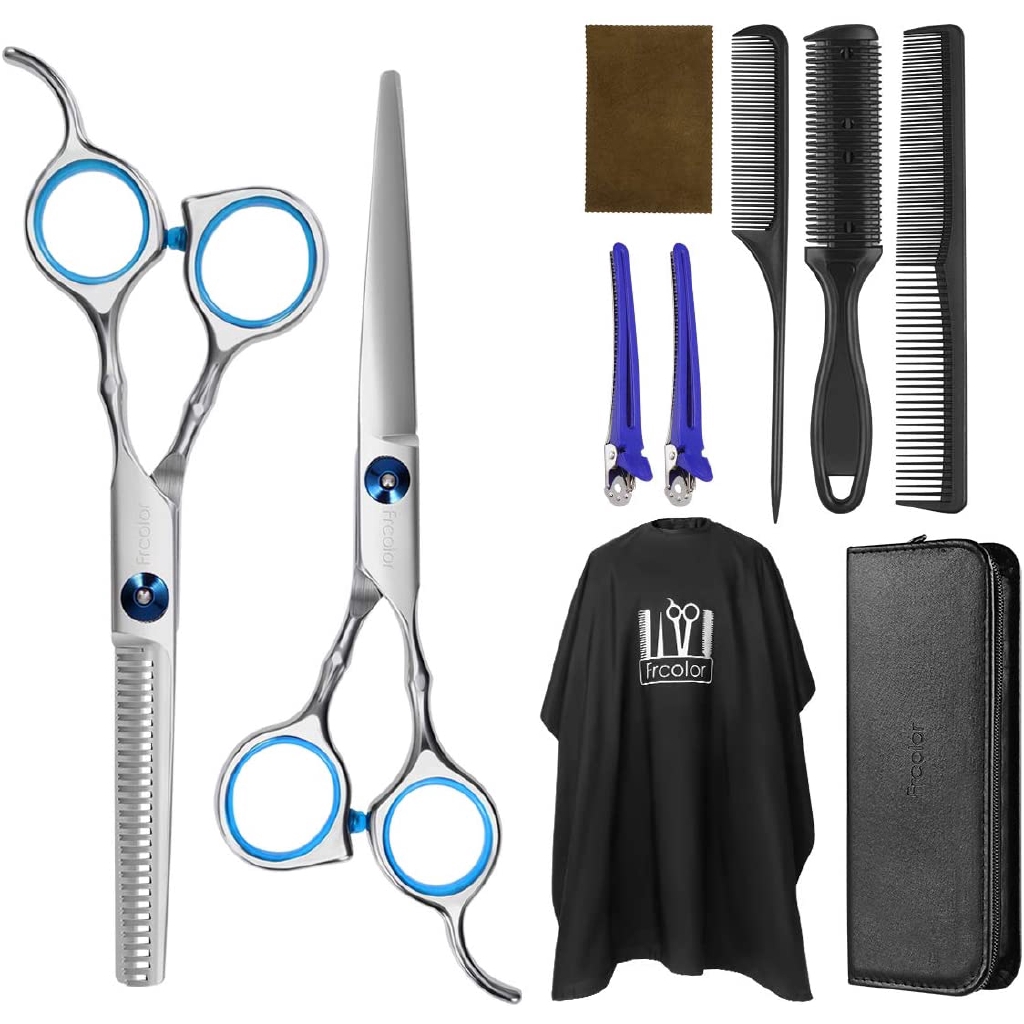 scissors set for hair cutting