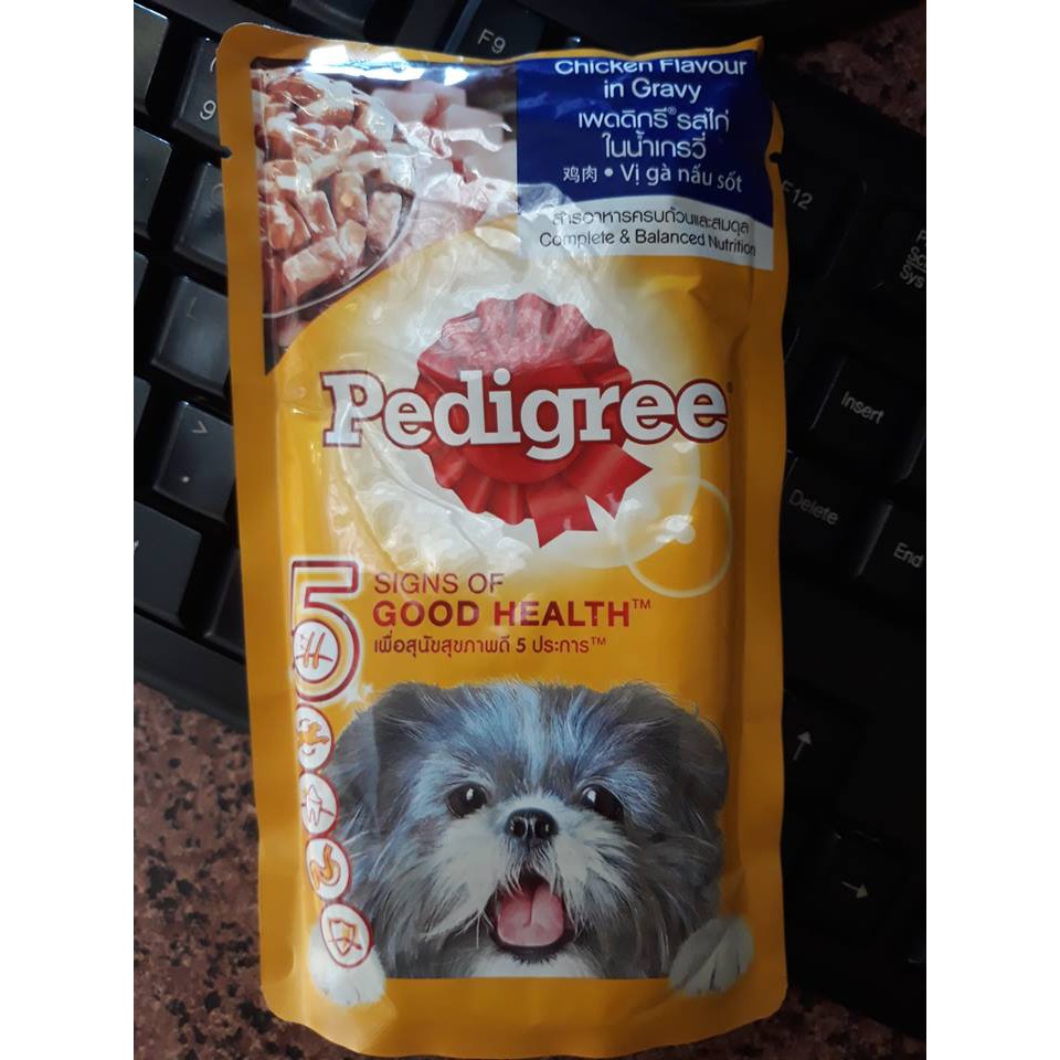 pedigree chunks in gravy