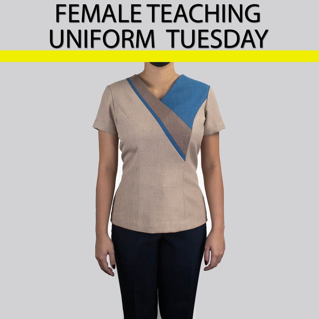 School Teacher Uniform Female Set DepEd “Released 2021” Uniform for