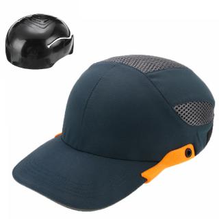Safety Bump Cap With Reflective Stripes Lightweight and Breathable Hard Hat Head Workplace Construct #3