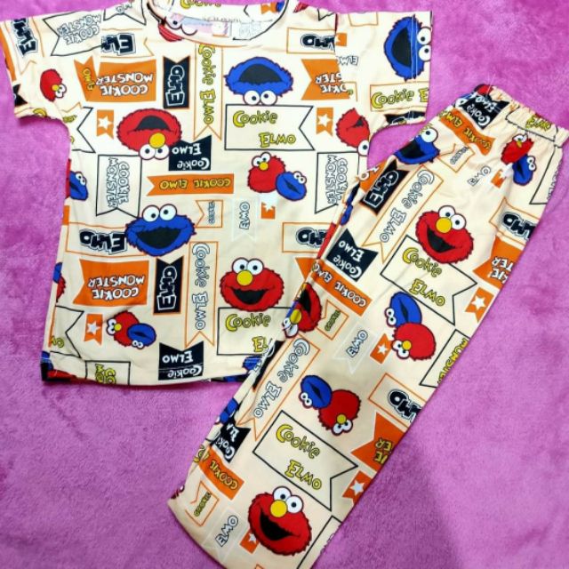 Terno Pajama Kids SML | Shopee Philippines