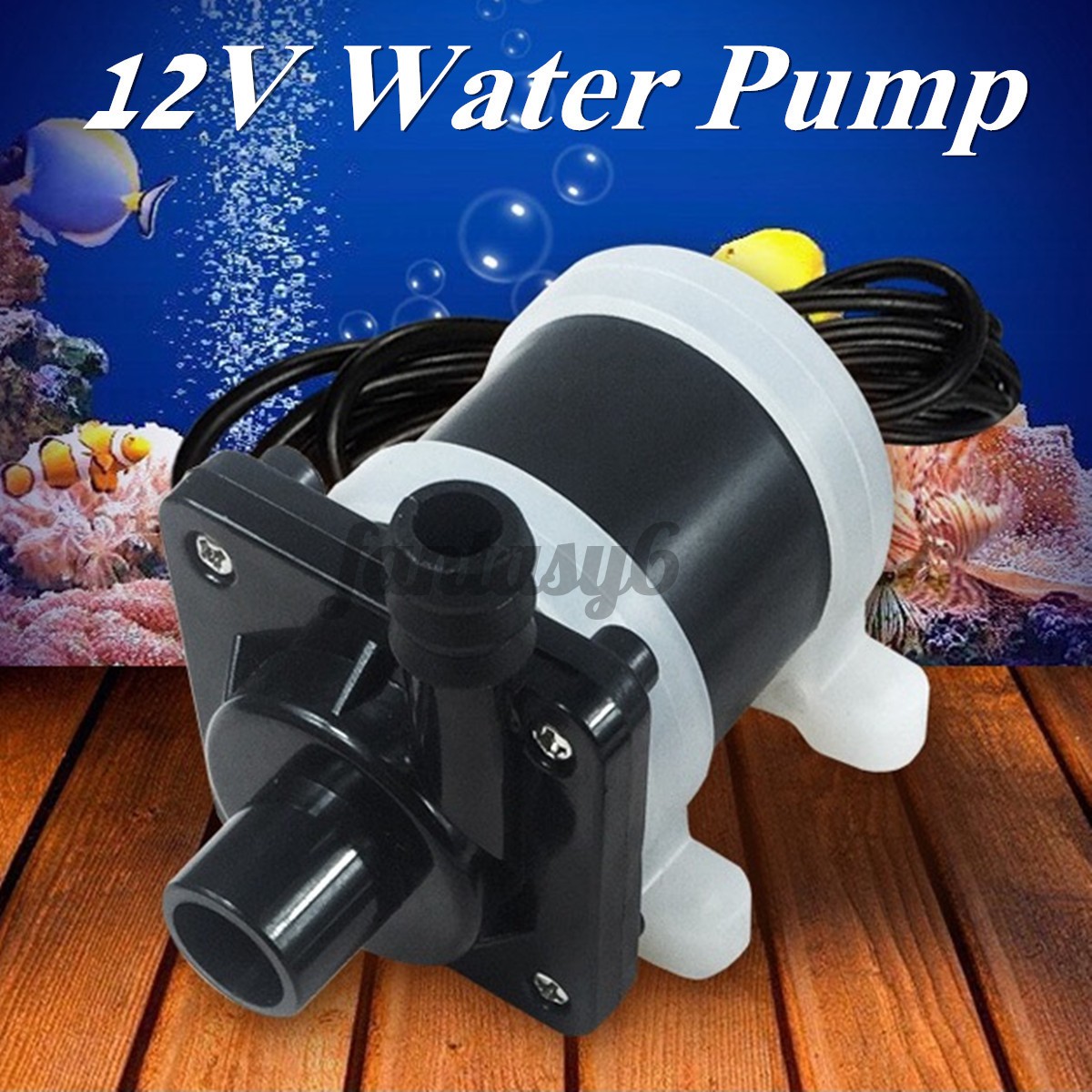【NEW】Brushless Submersible Water Pump Fish Pond Solar Power