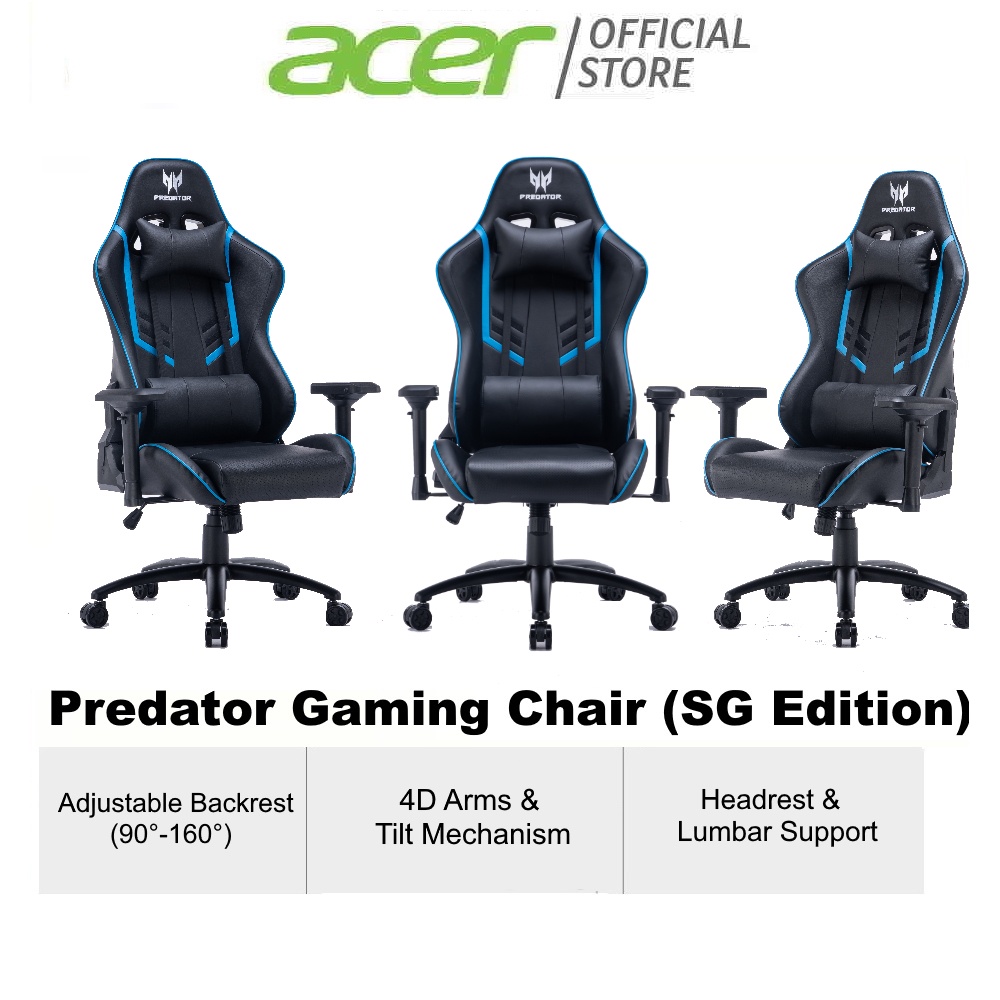 Predator Gaming Chair (SG Edition) Shopee Philippines