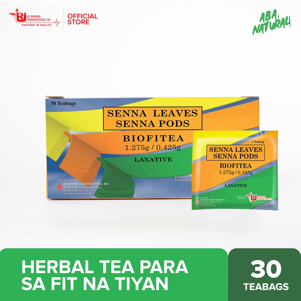 Biofitea Slimming Herbal Tea with Senna Leaves and Senna Pods 30