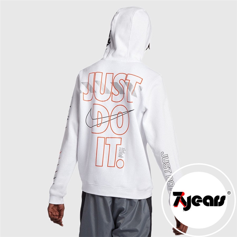 nike just do it off white hoodie