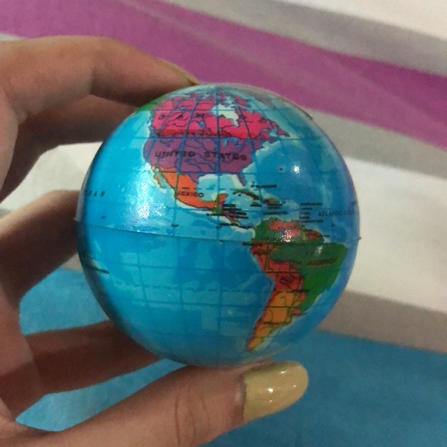 Mini Squishy World Globe | Shopee Philippines