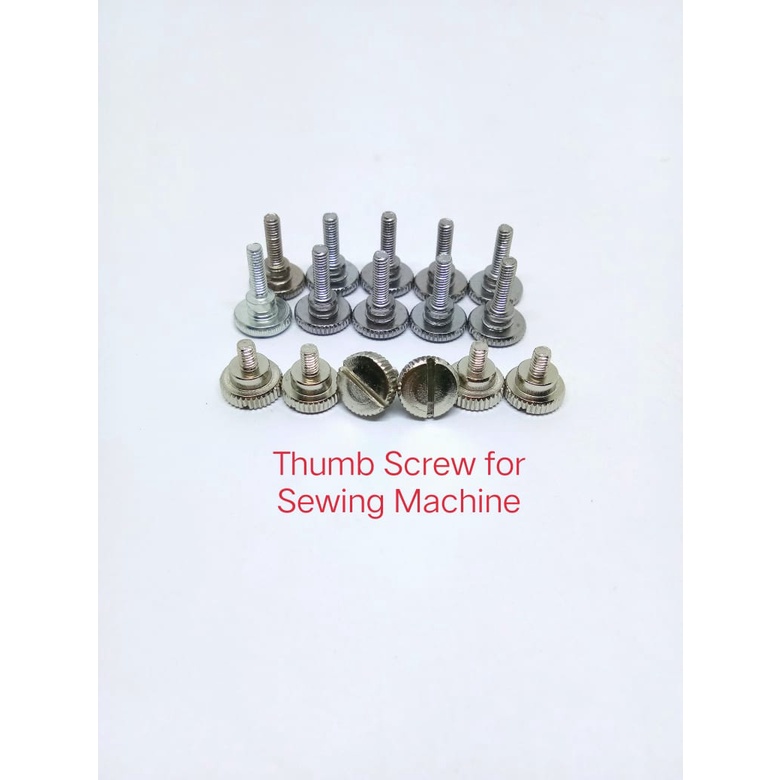 Thumb Screw for Sewing Machine ( Screws Only ) Shopee Philippines